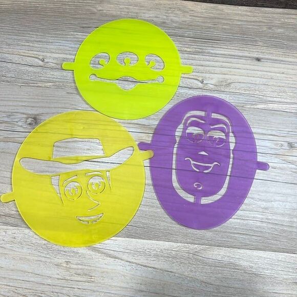 Pampered Chef Toy Story Pancake & Stencil Set - Picture 3 of 4